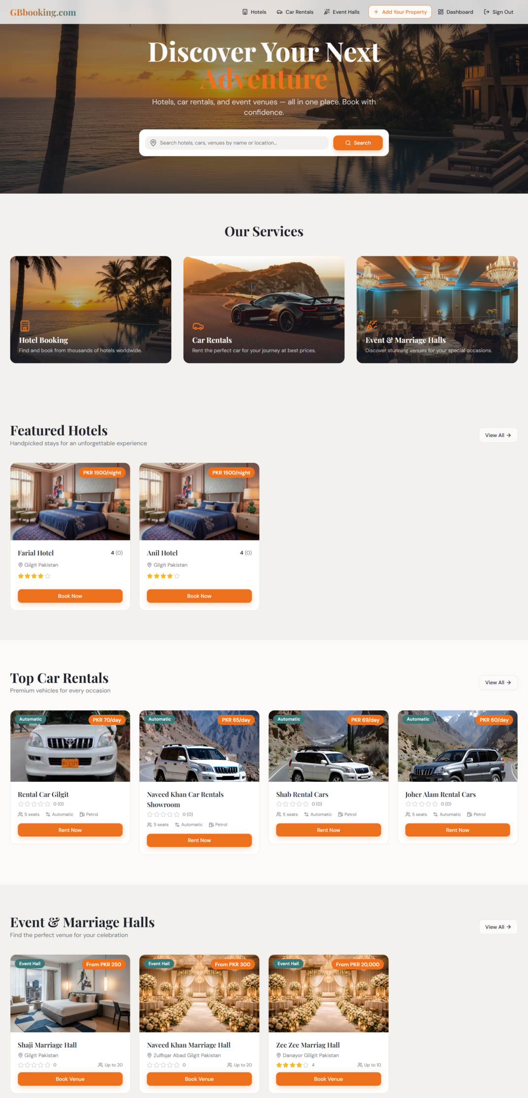 Online Hotel Booking in Gilgit Baltistan Without Advance Payment